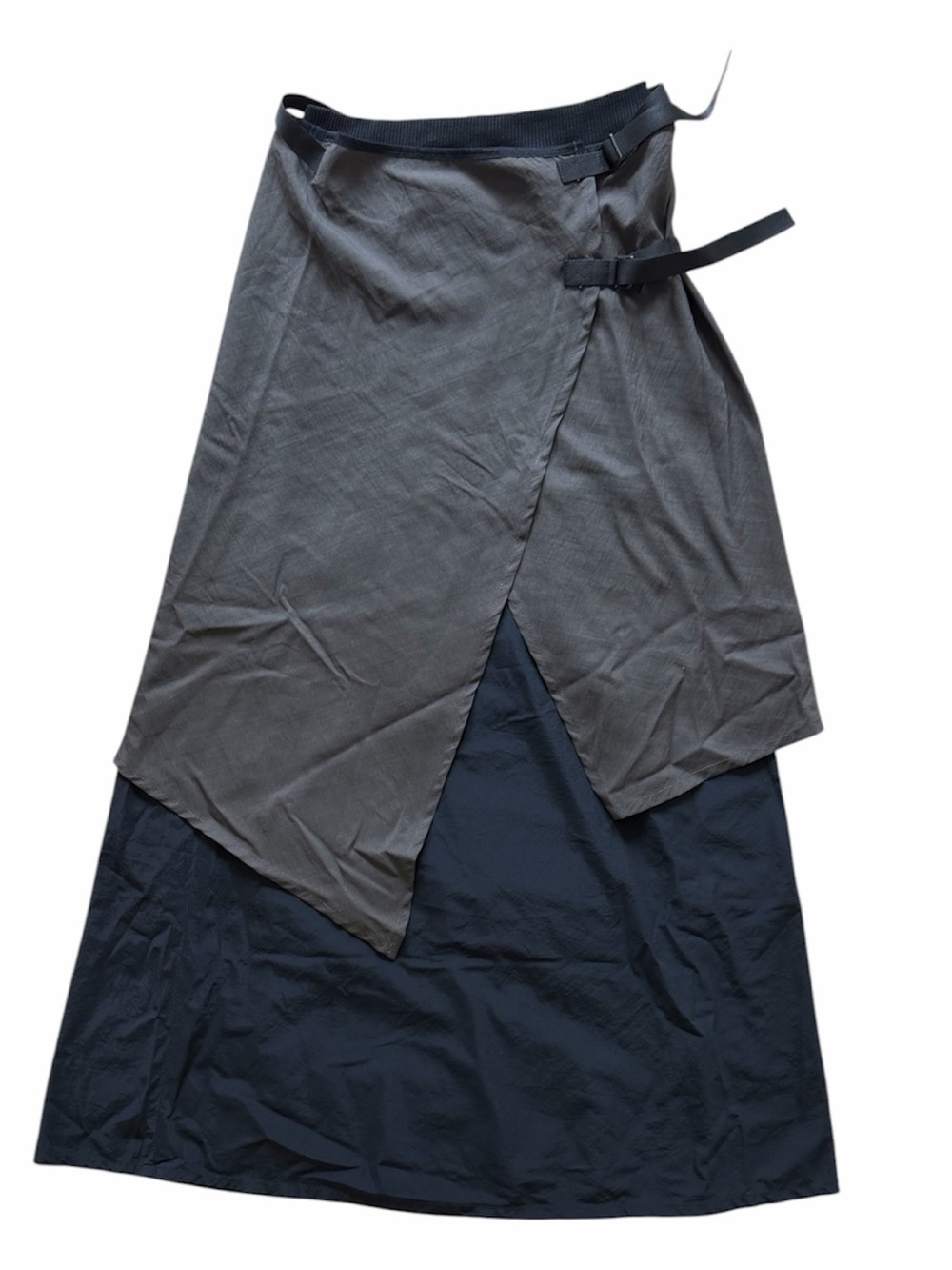 Insane Vintage Cop Copine Maxi Double Layer Skirt Euro Y2K